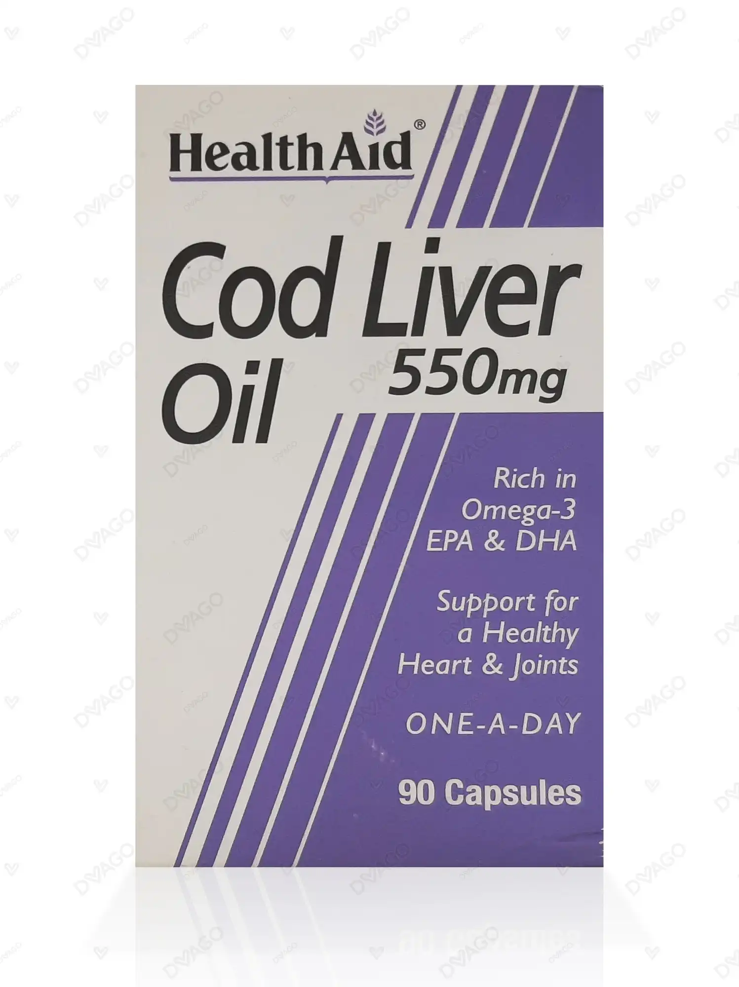 Healthaid Cod Liver Oil Capsules 550Mg